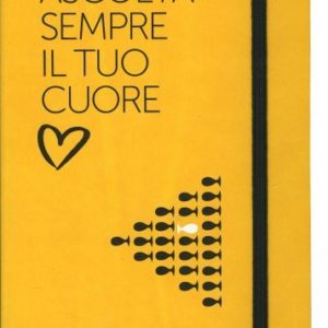 Notebook Filosofico, Ascolta Sempre il Tuo Cuore - Giallo